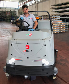 lavapavimenti professionale usata